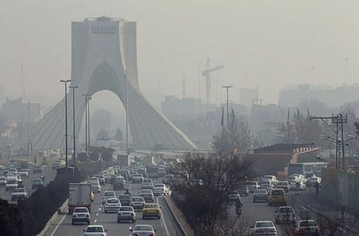 شاخص آلودگی هوای تهران امروز یکشنبه ۲۱ دی ۱۴۰۴