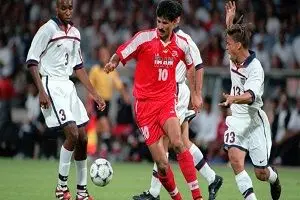 علی دایی، بهترین مهاجم تاریخ جام ملت‌های آسیا شد