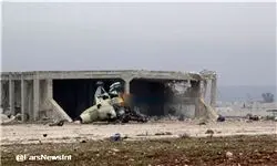 اولین تصاویر از فرودگاه تازه آزاد شده «منغ» در سوریه