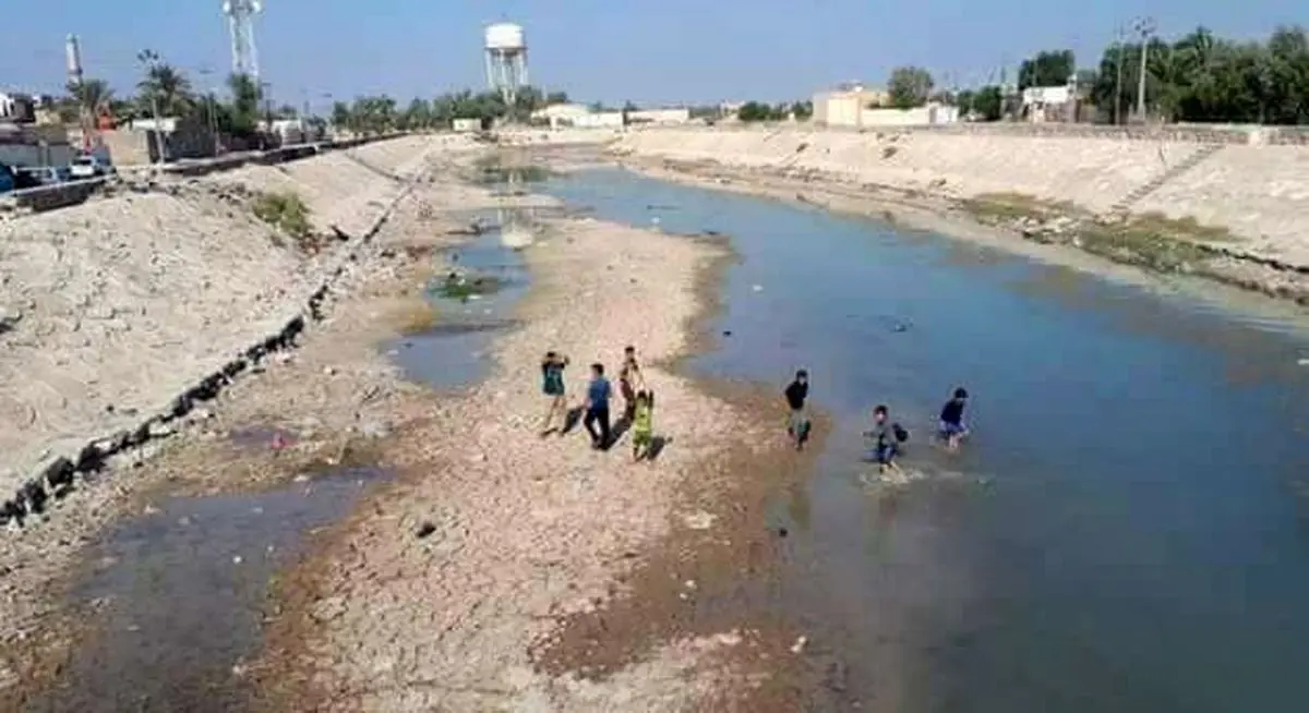 کاهش بارندگی دجله را خشک کرد/عکس