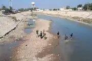 کاهش بارندگی دجله را خشک کرد/عکس