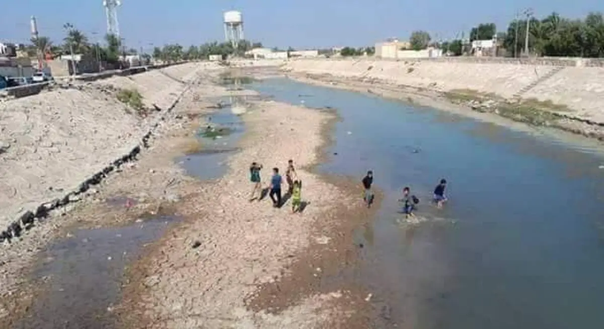 کاهش بارندگی دجله را خشک کرد/عکس
