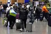 اومیکرون باعث آشفتگی اوضاع فرودگاه‌های آمریکا شد