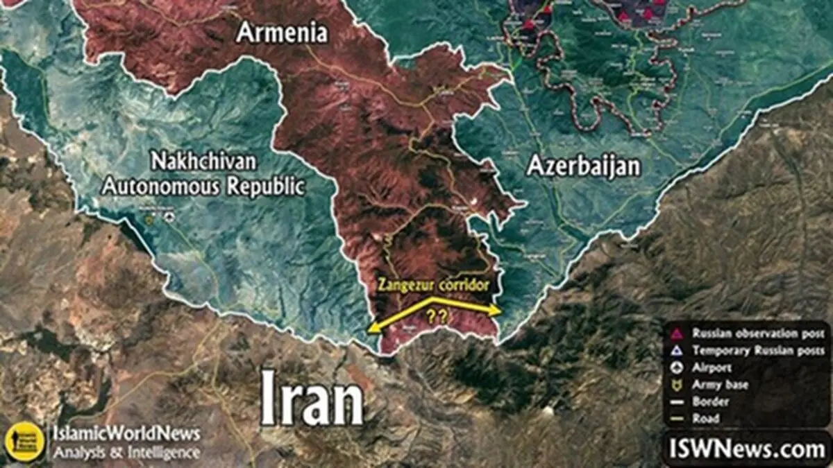 ماجرای حساس زنگزور برای ایران/ شرکای اسرائیل به دنبال محاصره راهبردی ایران
