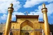 آغاز ترمیم خشت های طلای ایوان حرم امیرالمومنین(ع)