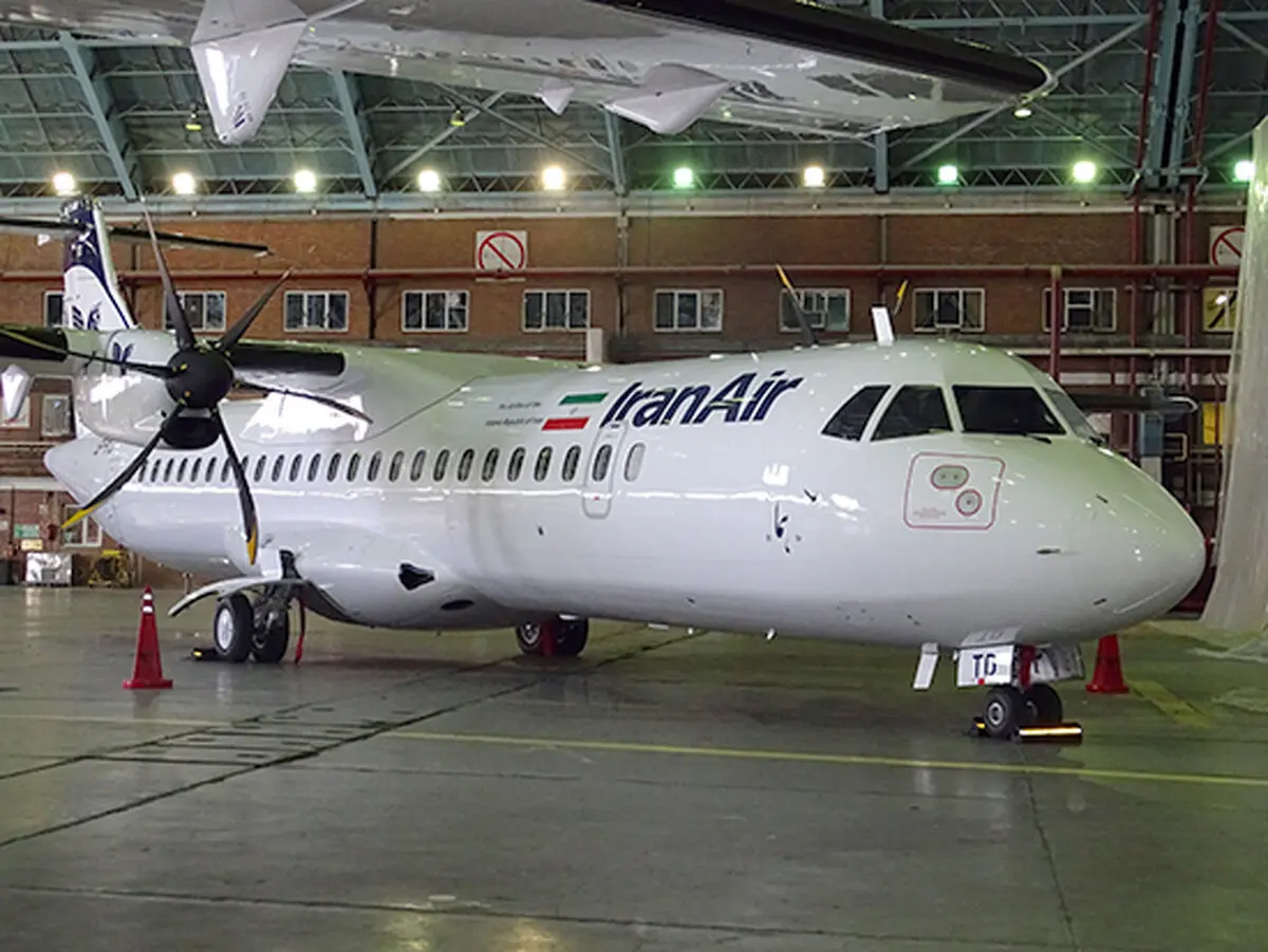 هواپیمای ATR72 ایران ایر روی زمین جا خوش کرد؟ + تصاویر 