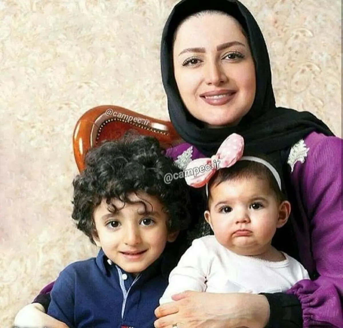 شیلا خداداد در کنار فرزندانش+ عکس