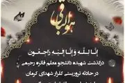 فائزه رحیمی شهیده حادثه تروریستی کرمان شد