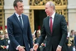 ماکرون بر گفتگو میان روسیه و اروپا تاکید کرد