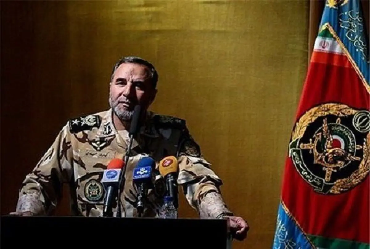 برگزاری صبحگاه مشترک ارتش با حضور امیر حیدری 