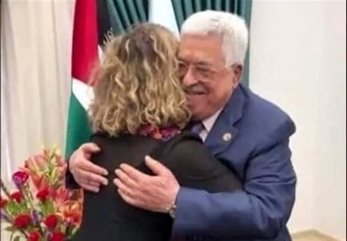 خشم فلسطینیها از دیدار ابومازن با نوه رابین
