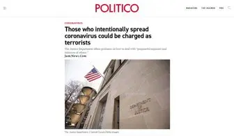 دادگستری آمریکا: تلاش برای شیوع ویروس کرونا مصداق حملات تروریستی است!
