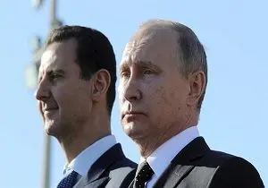  بشار اسد و پوتین در ایست بازرسی سوریه +عکس 