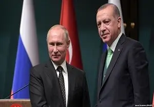  محور اصلی نشست پوتین و اردوغان در مسکو 