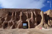 دومین بنای گلی ایران/ عکس