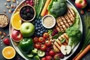 رژیم‌های غذایی متعادل برای بهبود سلامت جسم و ذهن