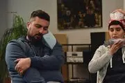 دور دورِ الناز شاکردوست و محسن کیایی با یک ماشین لاکچری/ عکس