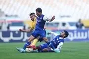 صحنه دردناک بازی استقلال و ملوان+عکس