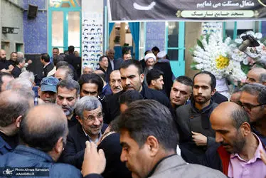 مراسم+ختم+خواهر+محمود+احمدی+نژاد