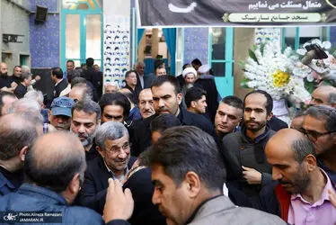 مراسم+ختم+خواهر+محمود+احمدی+نژاد