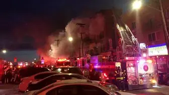 آتش سوزی جان 12 نیویورکی را گرفت