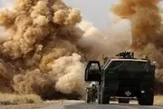 انفجار کاروان حامل تجهیزات لجستیک آمریکایی