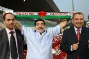 جشن قهرمانی ناپولی با پرچم فلسطین خبرساز شد