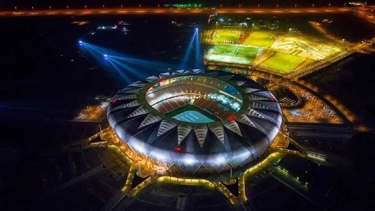 ورزشگاه بازی پرسپولیس و الوحده امارات در هند