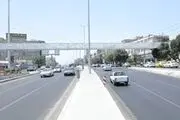 پل عابر پیاده گیشا بهره‌برداری شد
