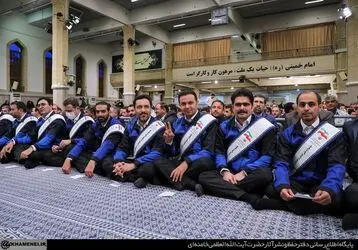 دیدار کارگران با رهبر معظم انقلاب