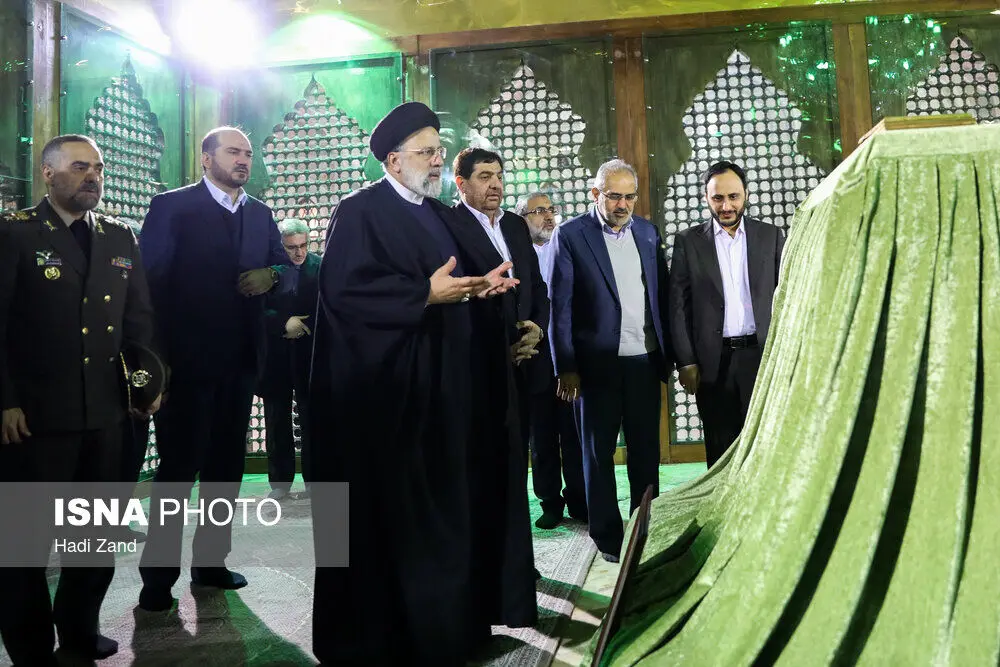 تجدید میثاق هیات دولت با آرمان‌های امام خمینی (ره)/گزارش تصویری