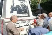 ماجرای تندیس یادبود صدام در فلسطین