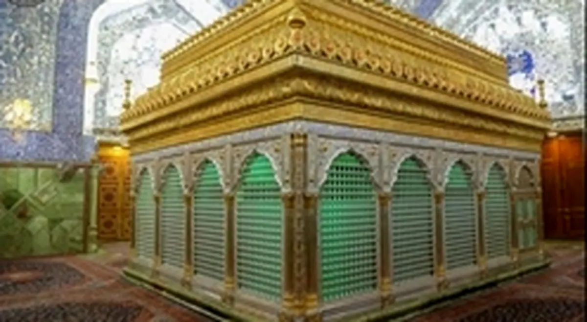 ضریح بازسازی شده حرم مطهر امیرالمومنین رونمایی شد