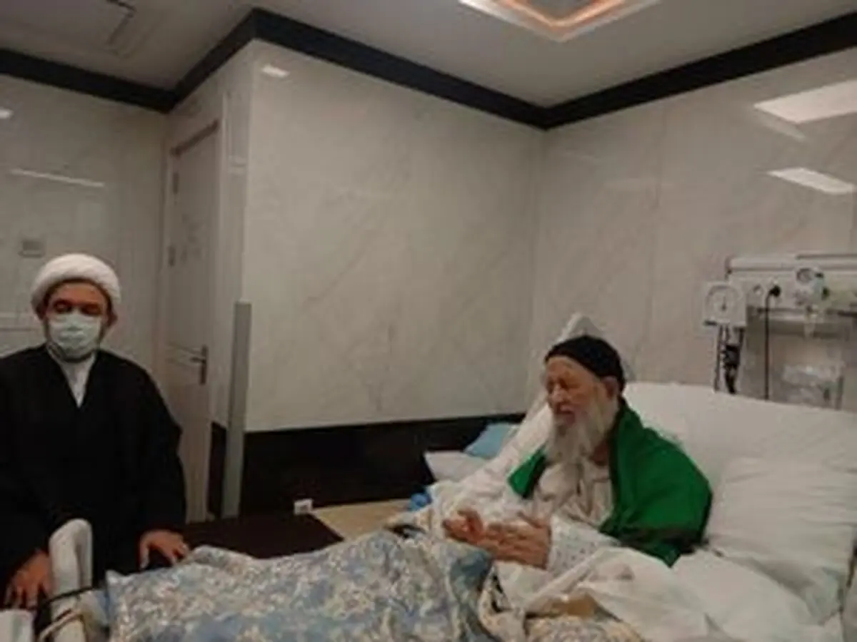 عیادت نماینده رئیس‌جمهور از آیت‌الله علوی گرگانی