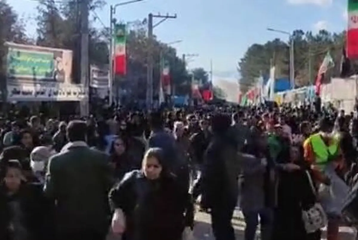 فیلم جدید انفجار در سالگرد حاج قاسم در کرمان امروز