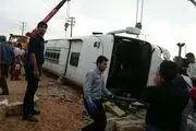 آخرین جزئیات واژگونی اتوبوس «ولوو» در سوادکوه