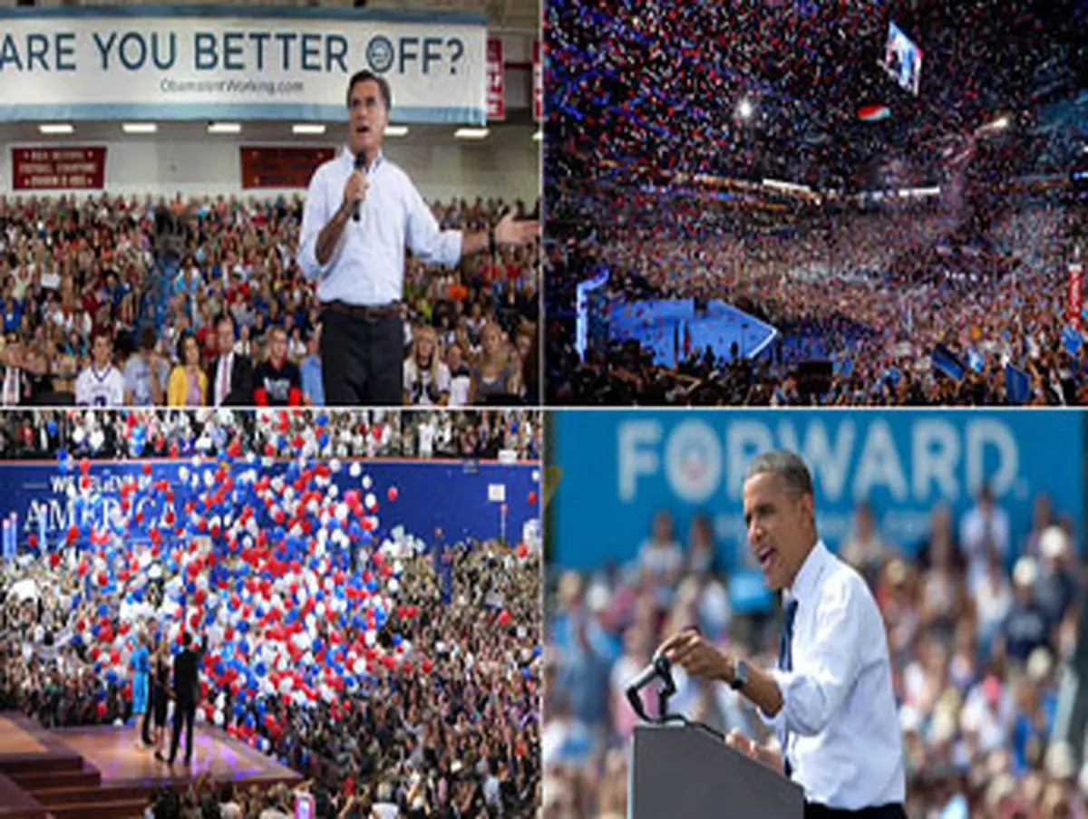 After conventions, more of the same