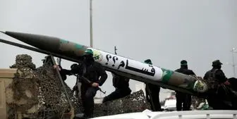 آزمایش موشکی حماس در نواز غزه به سمت دریای مدیترانه
