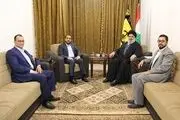 
دیدار هیأتی از جنبش «انصارالله» یمن با سید حسن نصرالله

