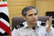 آتش‌سوزی مجتمع مسکونی در خیابان رسالت