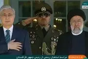 استقبال رسمی آیت‌الله رئیسی از رئیس‌جمهور قزاقستان