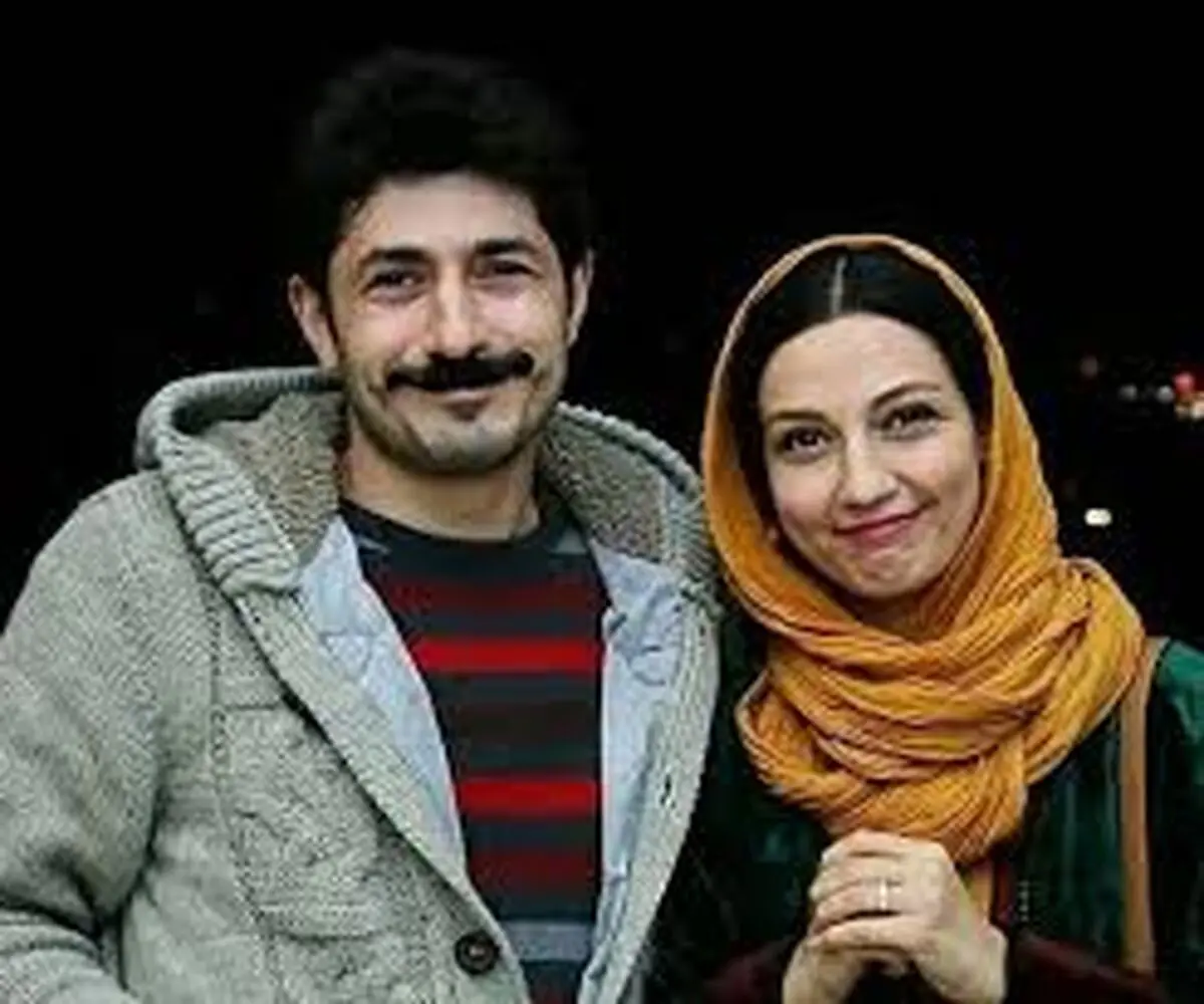 زوج بازیگر و یک سالگی کافه شان/ عکس