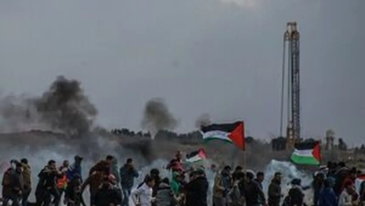 زخمی شدن ۱۹ فلسطینی در کرانه باختری

