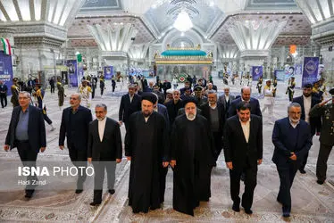 تجدید میثاق هیات دولت با آرمان‌های امام خمینی (ره)/گزارش تصویری