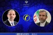 تسلیت وزیر خارجه اردن به باقری