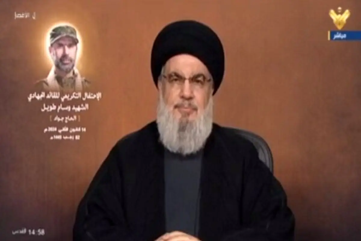 واکنش رسانههای صهیونیستی به اظهارات سید حسن نصرالله