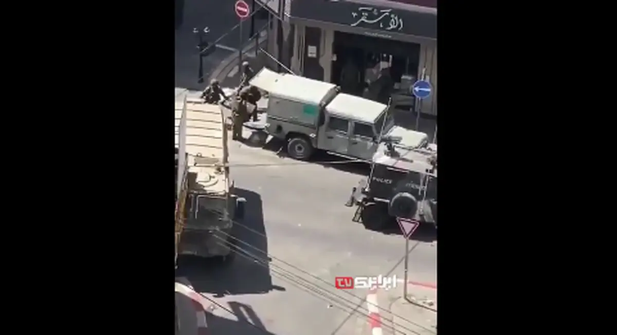تصاویر سرقت و دزدی سربازان اسرائیلی از مغازه های فلسطینیان