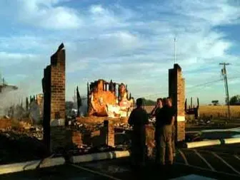 إحراق مسجد بولایة میسوری للمرة الثانیة فی شهر