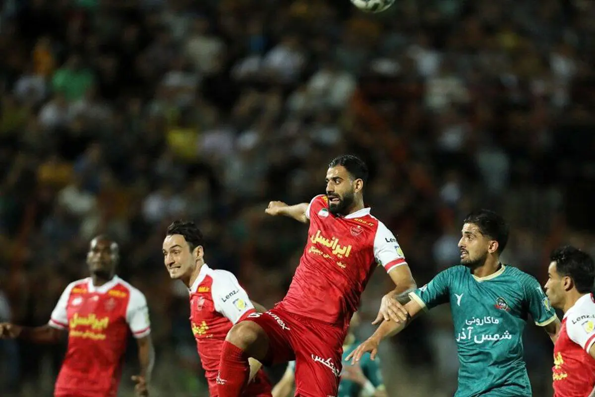 گزارش زنده: پرسپولیس 2 - شمس آذر 3