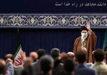 دیدار جمعی از کارگران با رهبر معظم انقلاب اسلامی